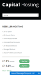 Mobile Screenshot of capitalhosting.co.uk